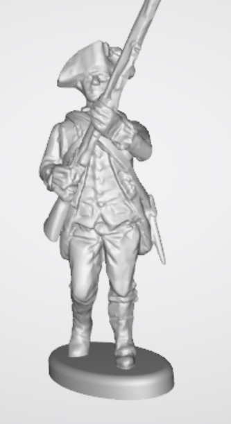 Picture of digitized AWI British Infantry sculpt