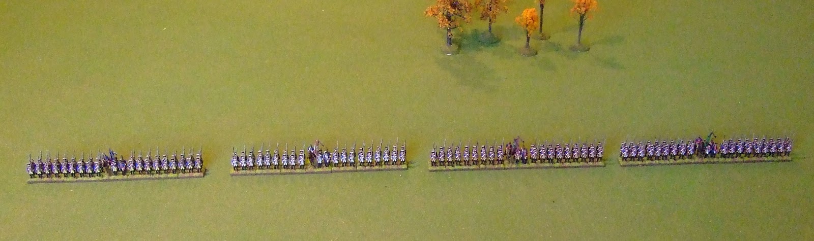 7YW Prussian Infantry miniatures