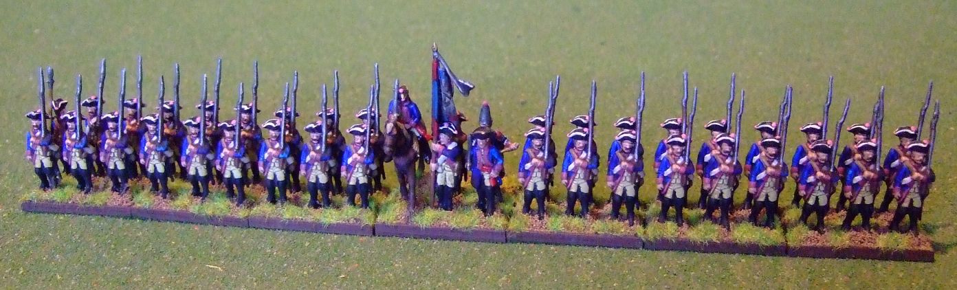 7YW Prussian Infantry miniatures