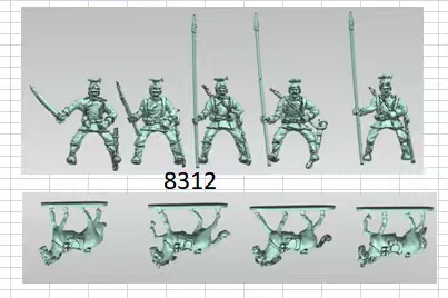 Picture of sprue makeup