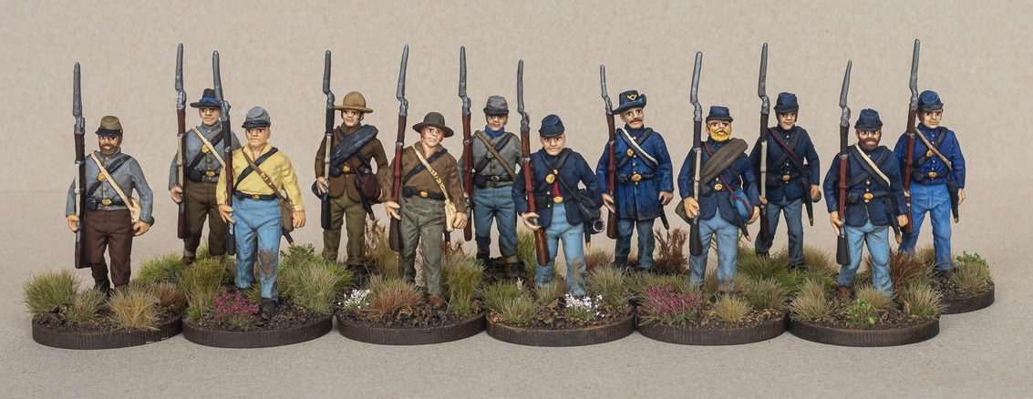 photo of various ACW figures